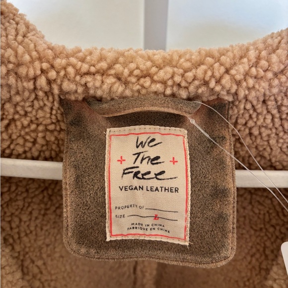 We The Free - NWT - Cammy Vegan Leather Jacket - Picture 7 of 8